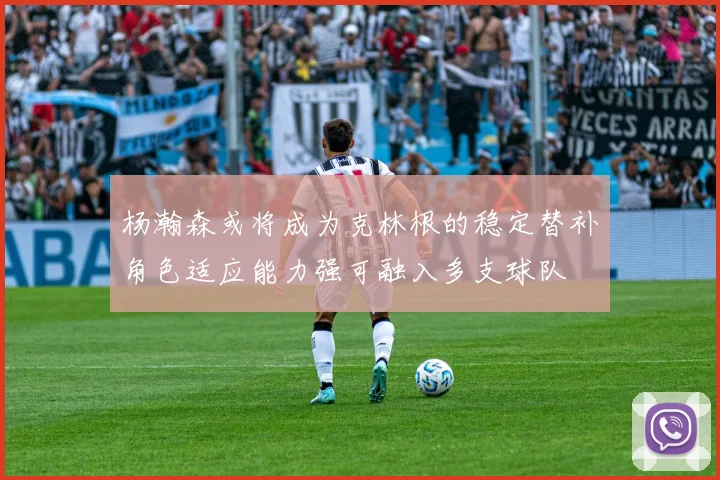 杨瀚森或将成为克林根的稳定替补角色适应能力强可融入多支球队